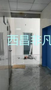 凉山彝族自治州西昌市昭觉县人民医院人脸识别玻璃自动感应门