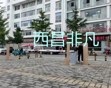 凉山彝族自治州西昌市昭觉国投兴达车场车牌识别道闸系统